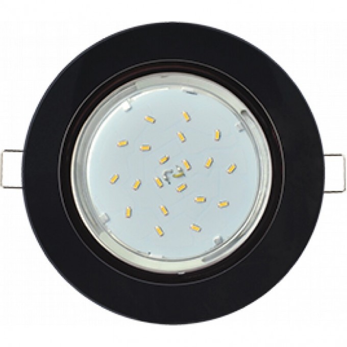 Встраиваемый светильник ECOLA GX53 H4 5310 GLASS черный хром - черный 38x126 (к+) FP53RNECH Встраиваемый светильник ECOLA GX53 H4 5310 GLASS черный хром - черный 38x126 (к+) FP53RNECH